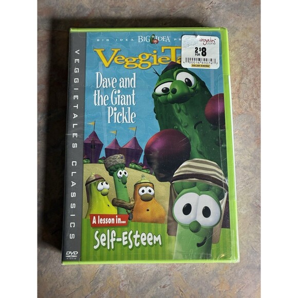 Lot of 4 DVDs- Veggie Tales Classics Musical Stories - Picture 6 of 9